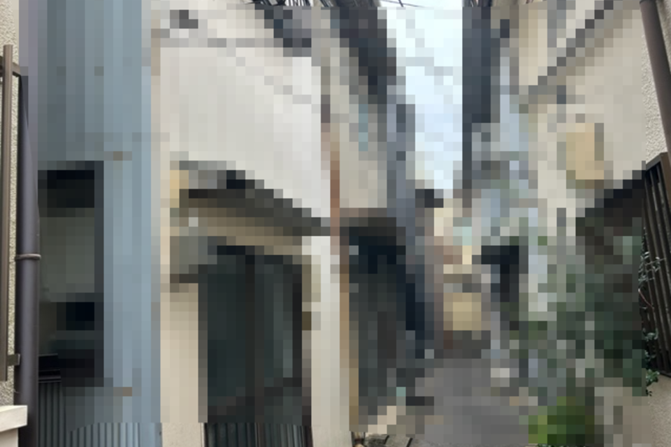 車通行不可の戸建て2棟売買の画像